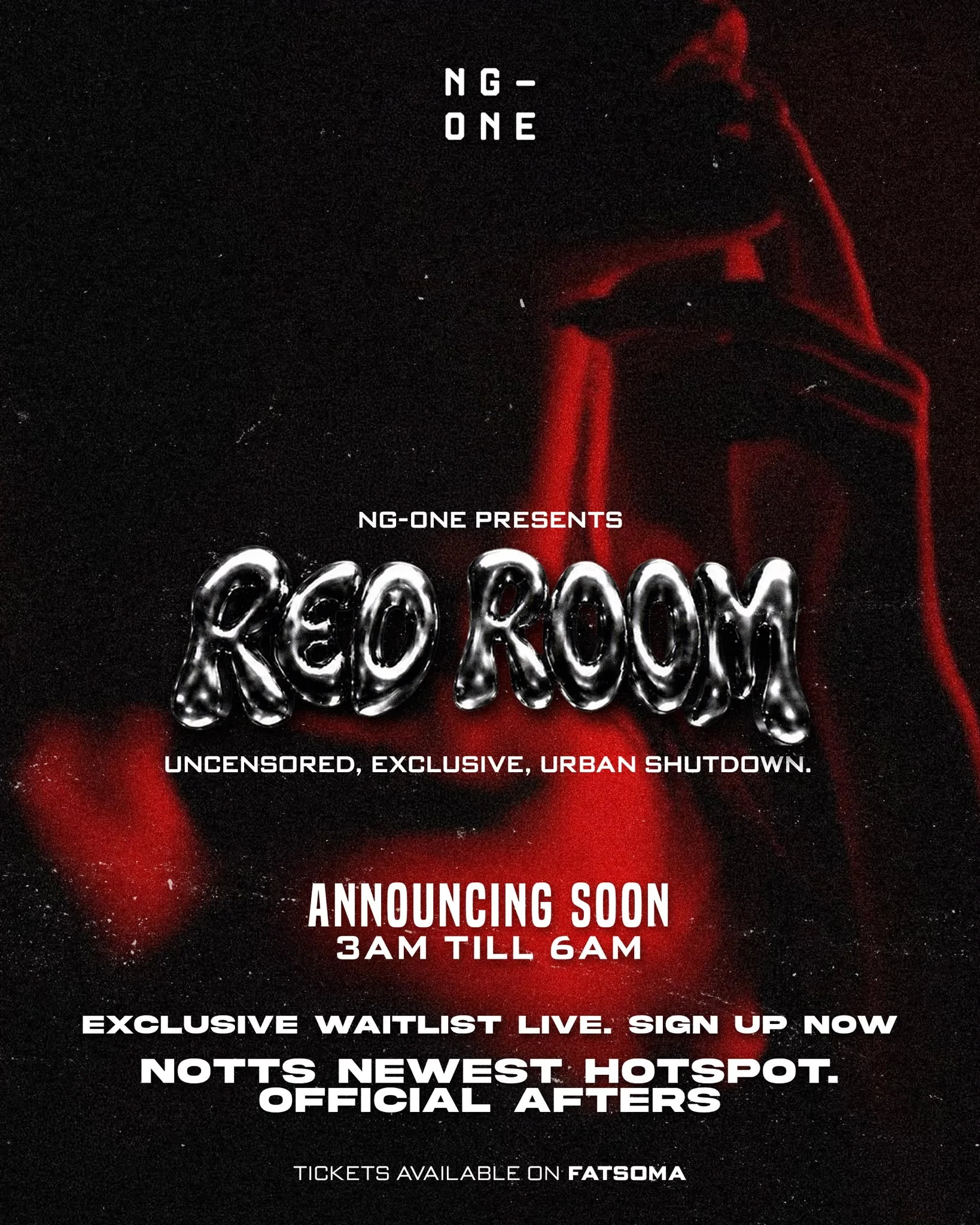 RED ROOM | NOTTS OFFICIAL AFTERS | HALLOWEEN LAUNCH PARTY at NG-ONE