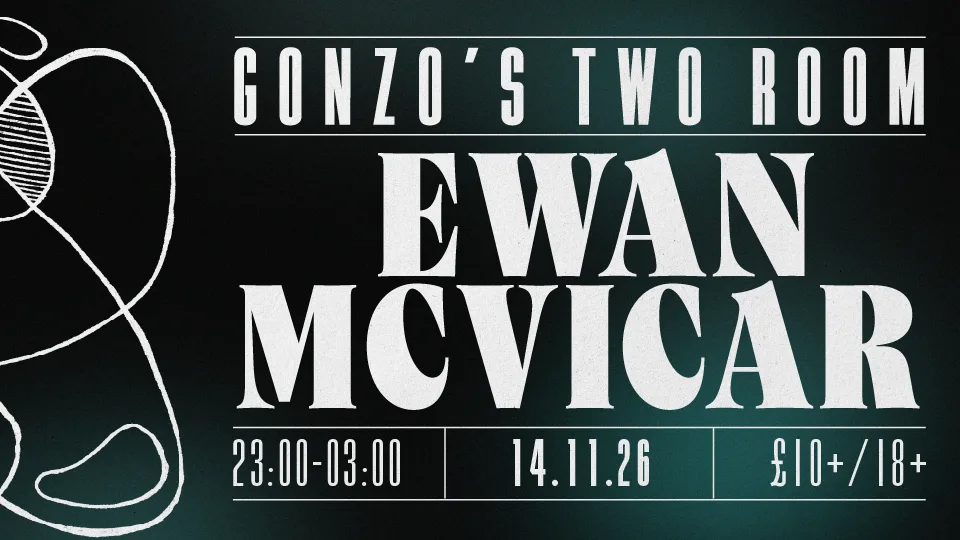 Ewan McVicar at Gonzo's Tea Room