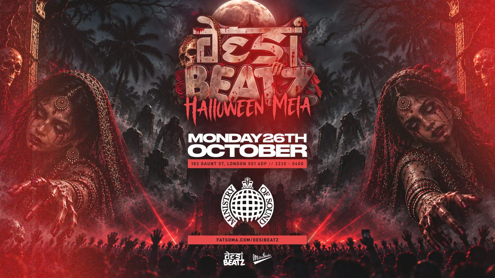 Desi Beatz : HALLOWEEN MELA! at Ministry of Sound