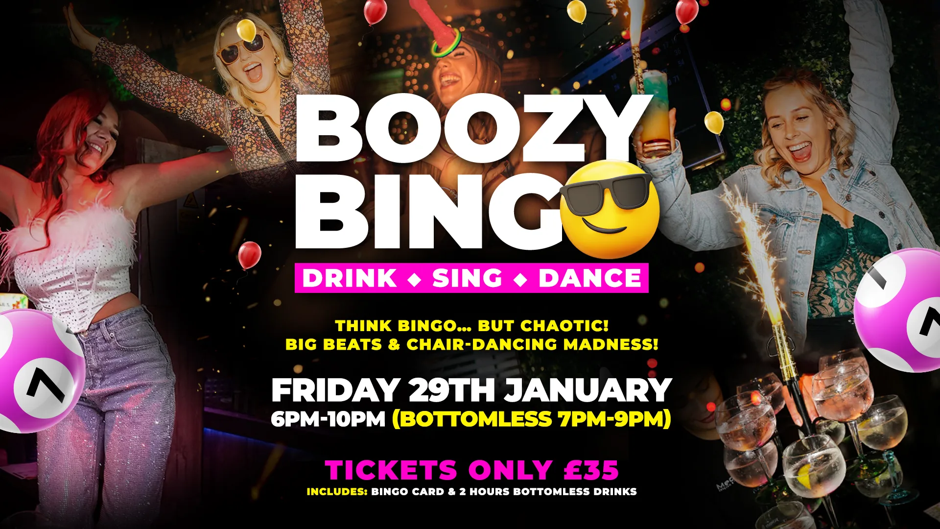 🎱🍹 BOOZY BINGO BRUNCH 🍹🎱 at Medbar Southampton