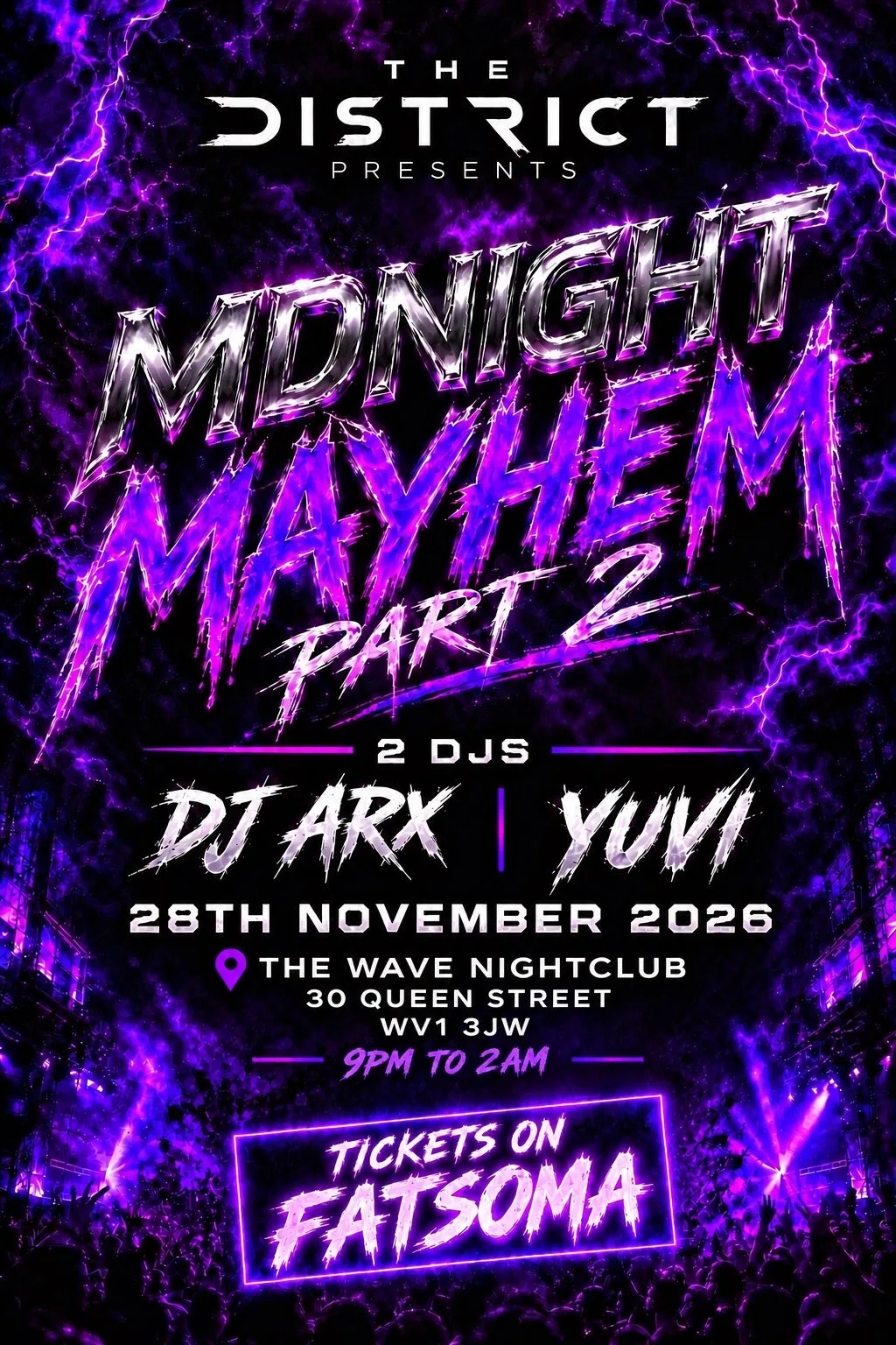MIDNIGHT MAYHEM PART 2🔥 at WAVE NIGHT CLUB