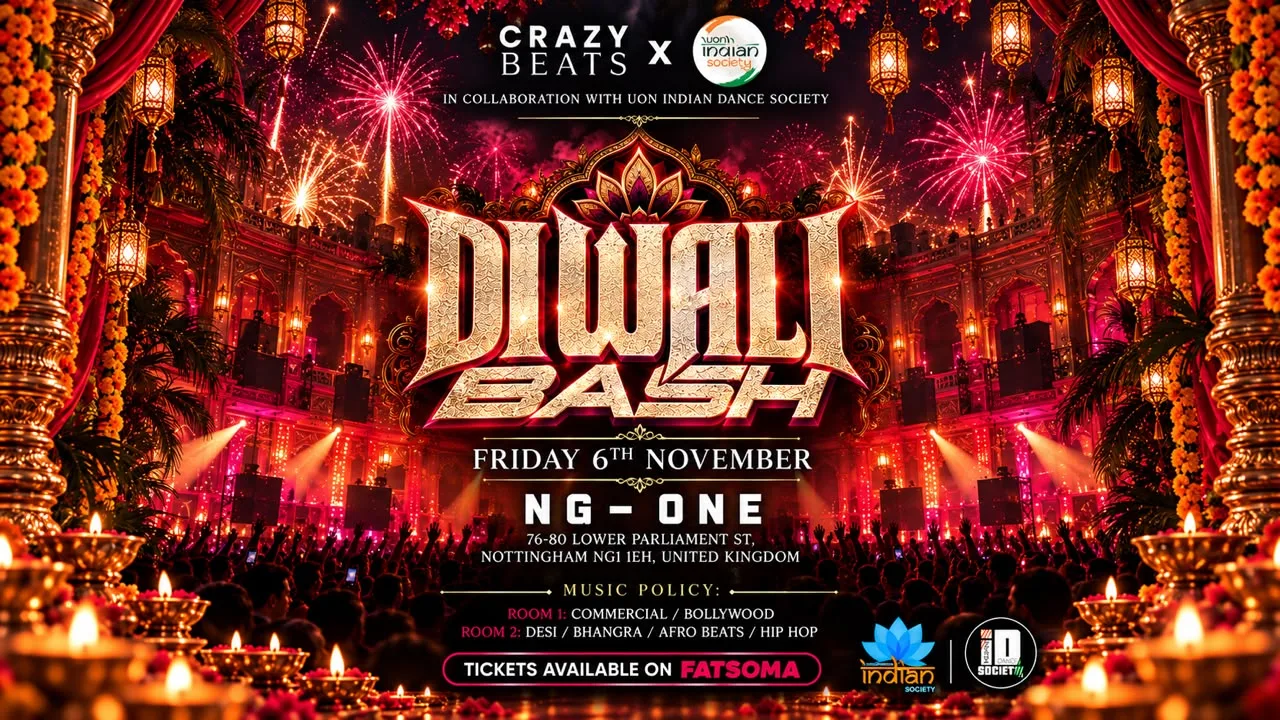 THE DIWALI DESI BASH  | NOTTINGHAM at NG-ONE