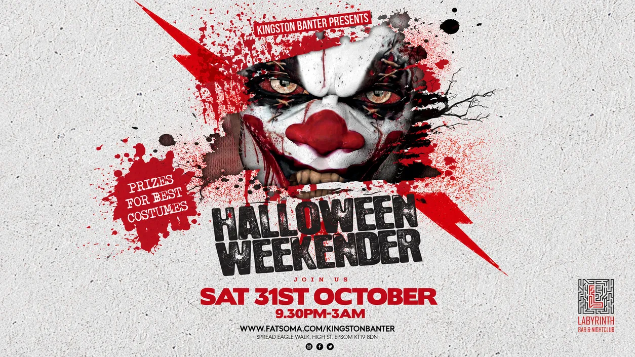 KINGSTONBANTERS HALLOWEEN SPECIAL at Labyrinth Epsom
