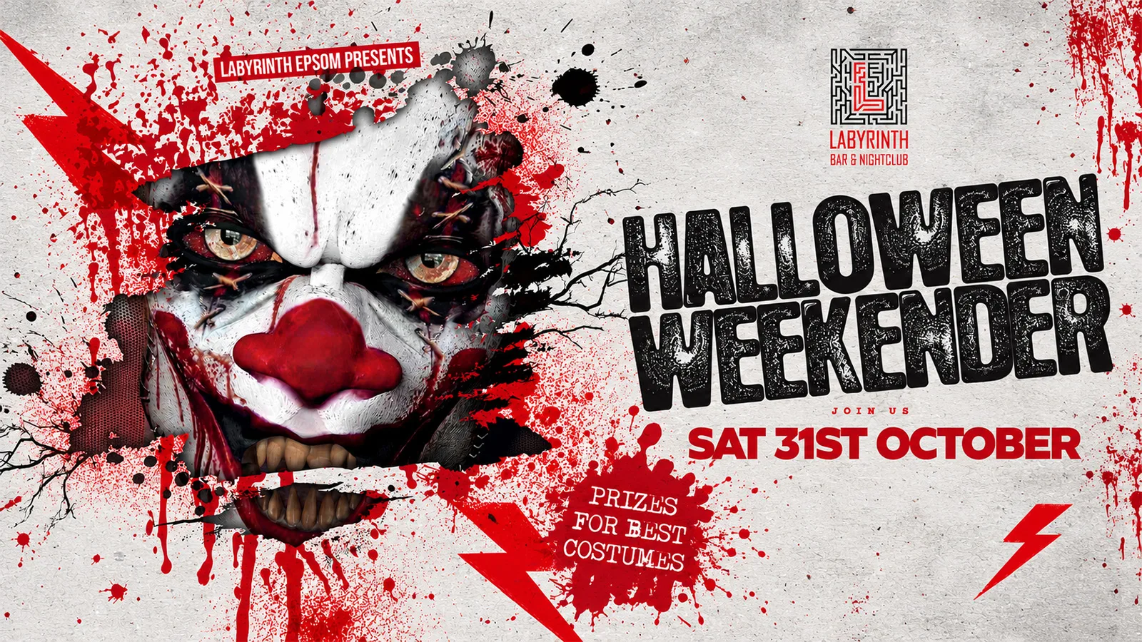 DEAD DISCO - HALLOWEEN WEEKENDER @LABYRINTH EPSOM at Labyrinth Epsom