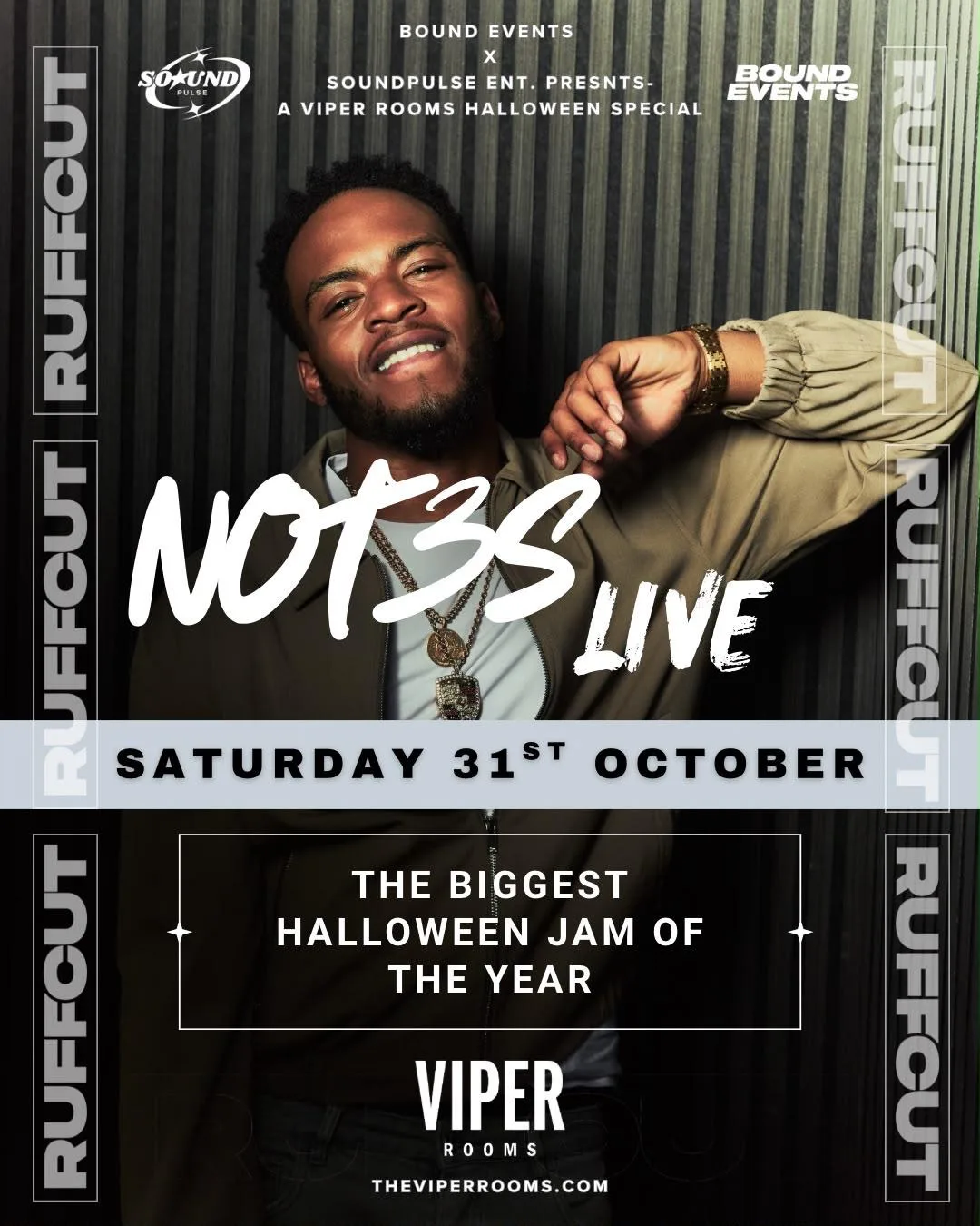 NOT3S LIVE IN SHEFFIELD🎃 at The Viper Rooms