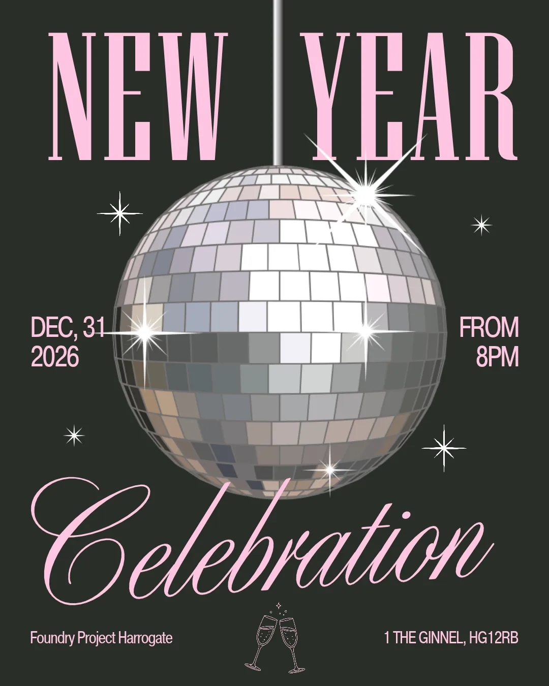 New Year's Celebration at Foundry Project Harrogate