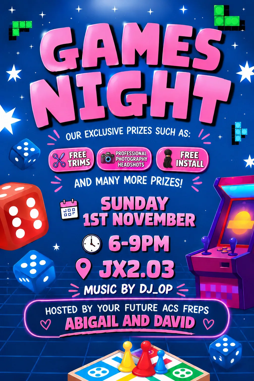 David & Abigail’s Games Night