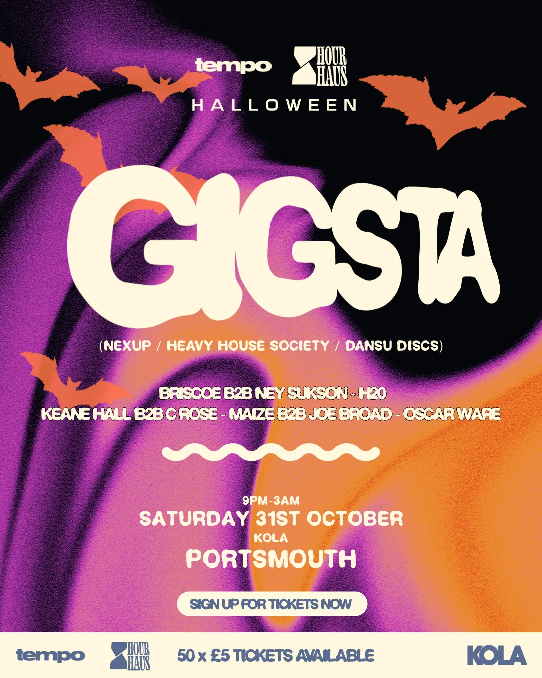 Tempo Halloween - Gigsta (neXup) at KOLA