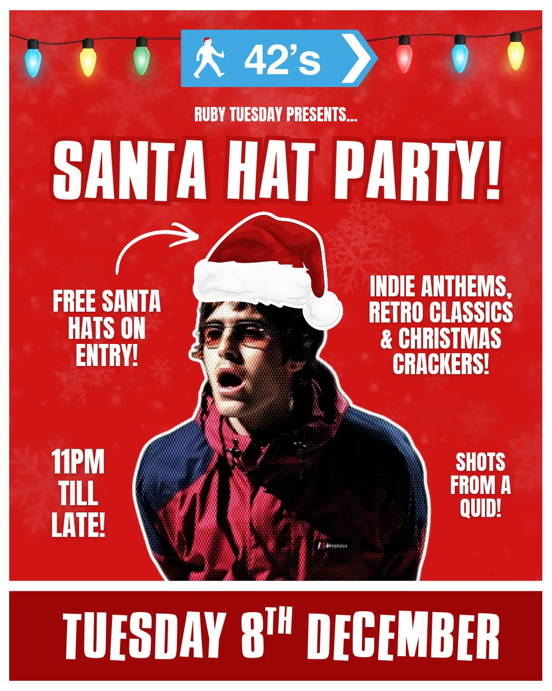 Ruby Tuesday - Santa Hat Party!
