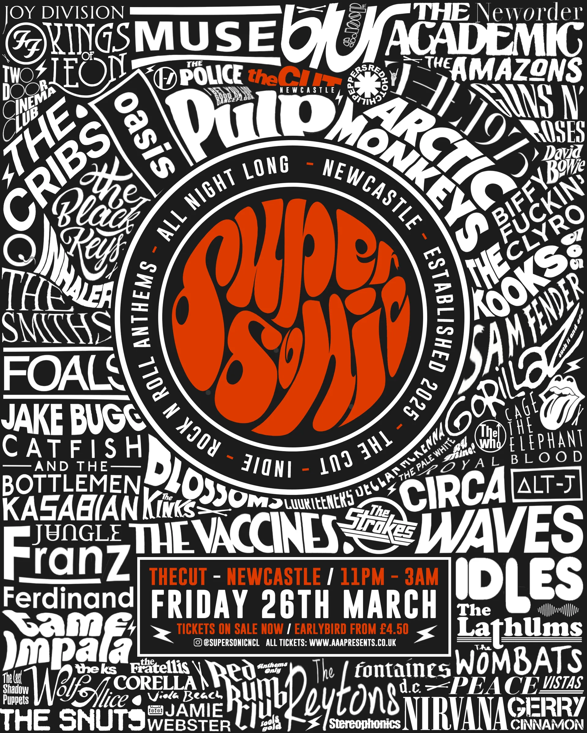 SUPΞRSONIC @ theCUT // Friday 26th March 2027