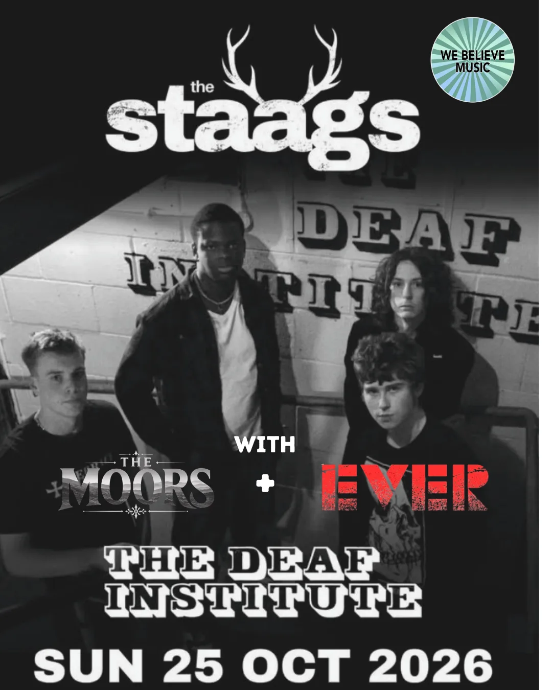 The Staags and guests at The Deaf Institute