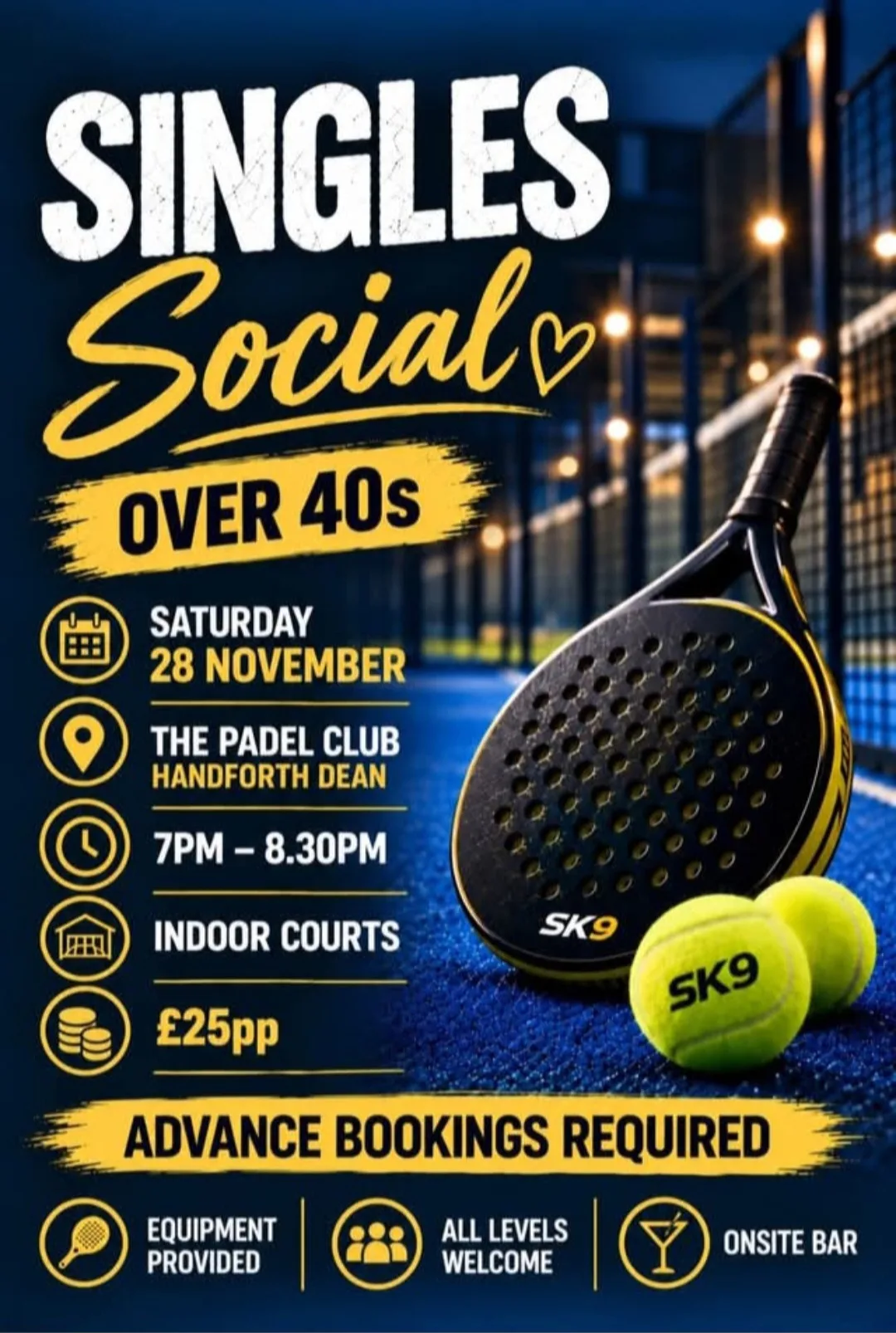 Over 40s Singles Social