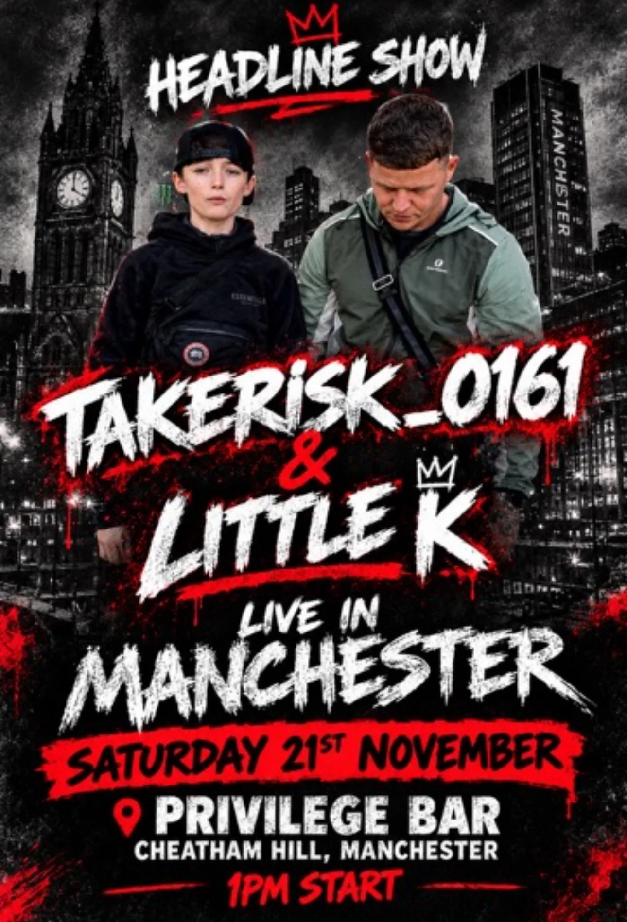 Hidden Talents X Takerisk_0161 & Little K Headline show at Privilege Bar & Night Club