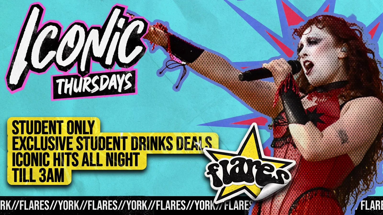 Iconic Thursdays @ Flares ✨🪩 at Flares - York