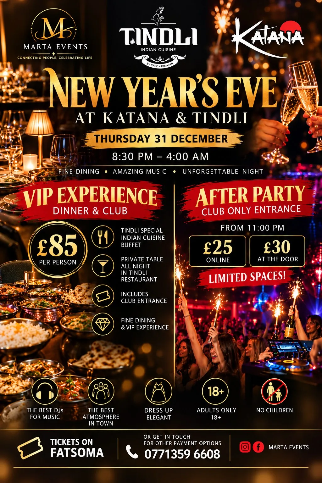 NYE by Marta Events @Tindli~Katana