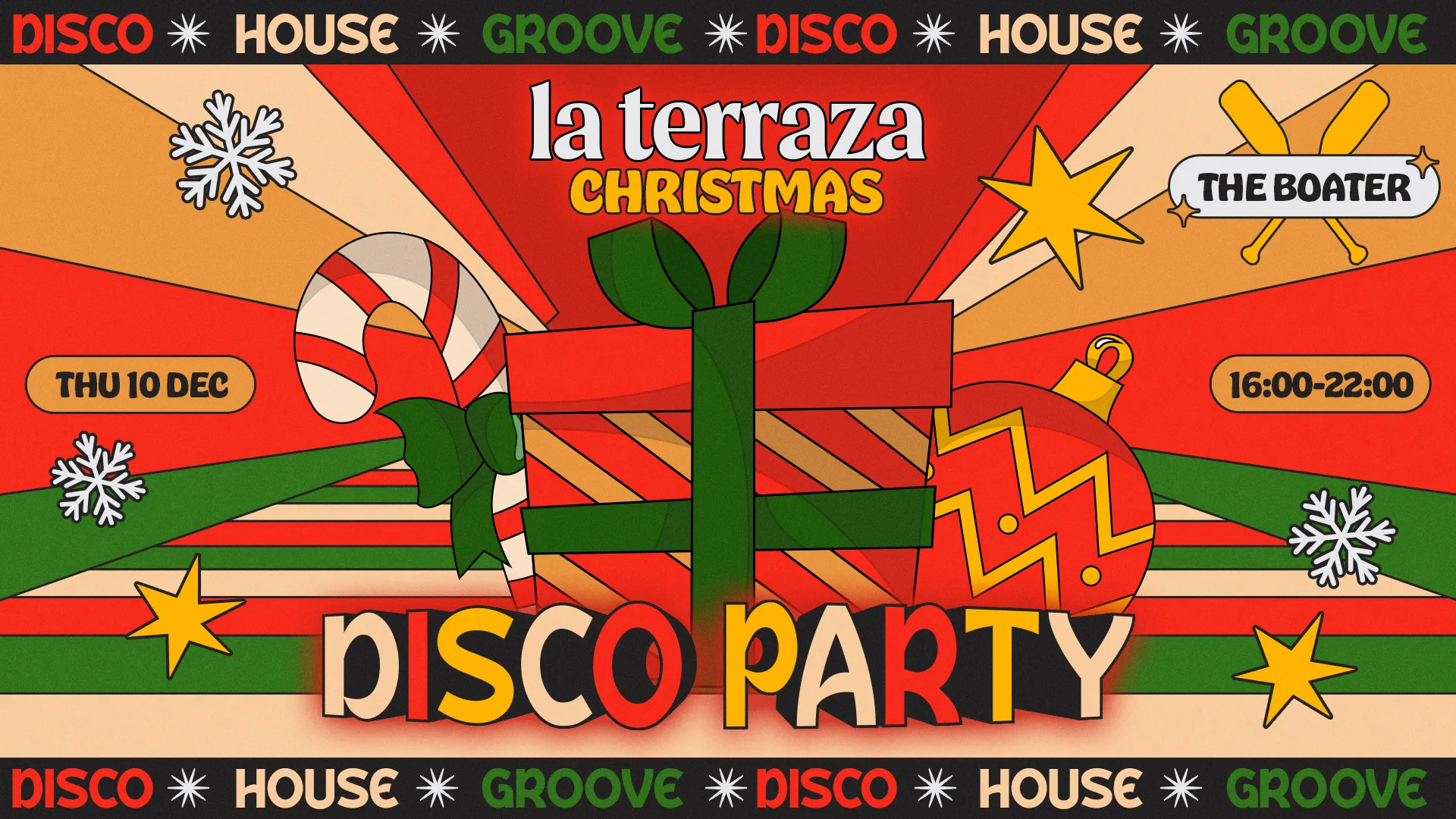 LA TERRAZA: CHRISTMAS at The Boater, Bath