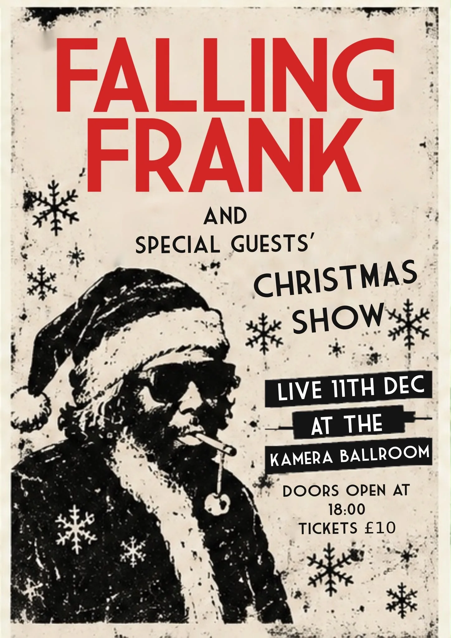 Falling Frank live at The Kamera Ballroom (It's Christmas!!)