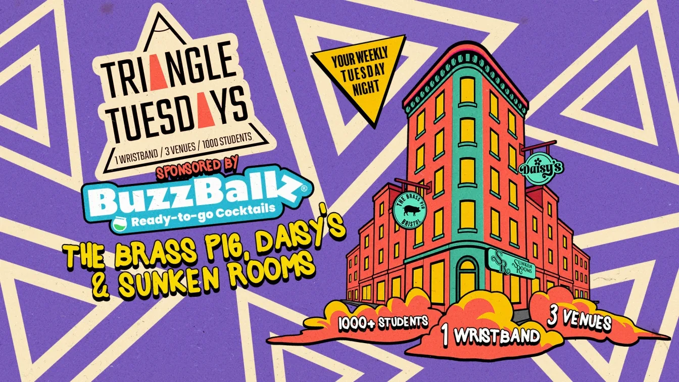 Triangle Tuesday - Powered by BuzzBallz at Brass Pig