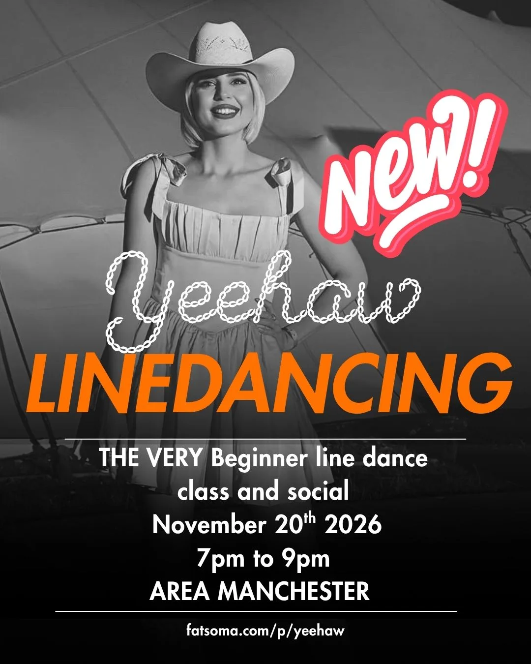 YEEHAW! LINEDANCE SOCIAL (BEGINNER FRIENDLY). Manchester. at Area Manchester