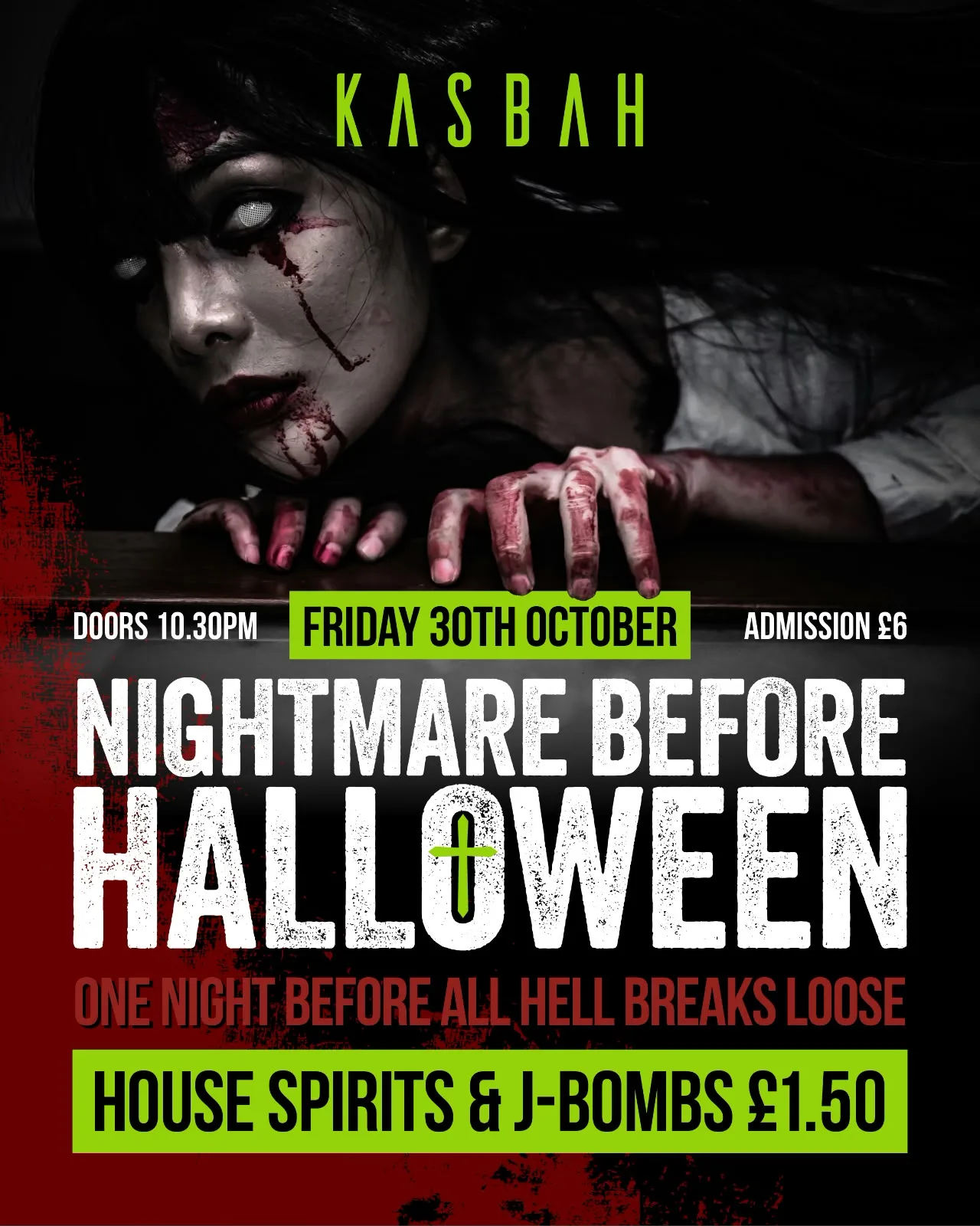NIGHTMARE BEFORE HALLOWEEN @ KASBAH | Coventry Freshers 2026 & Warwick Freshers 2026