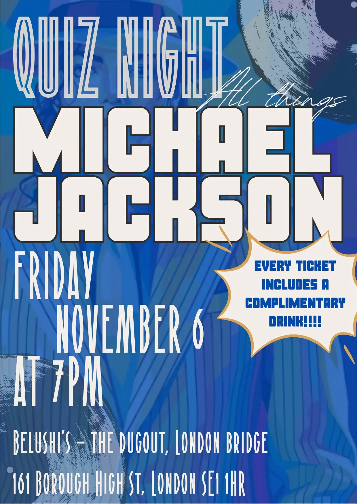 Michael Jackson Quiz Night