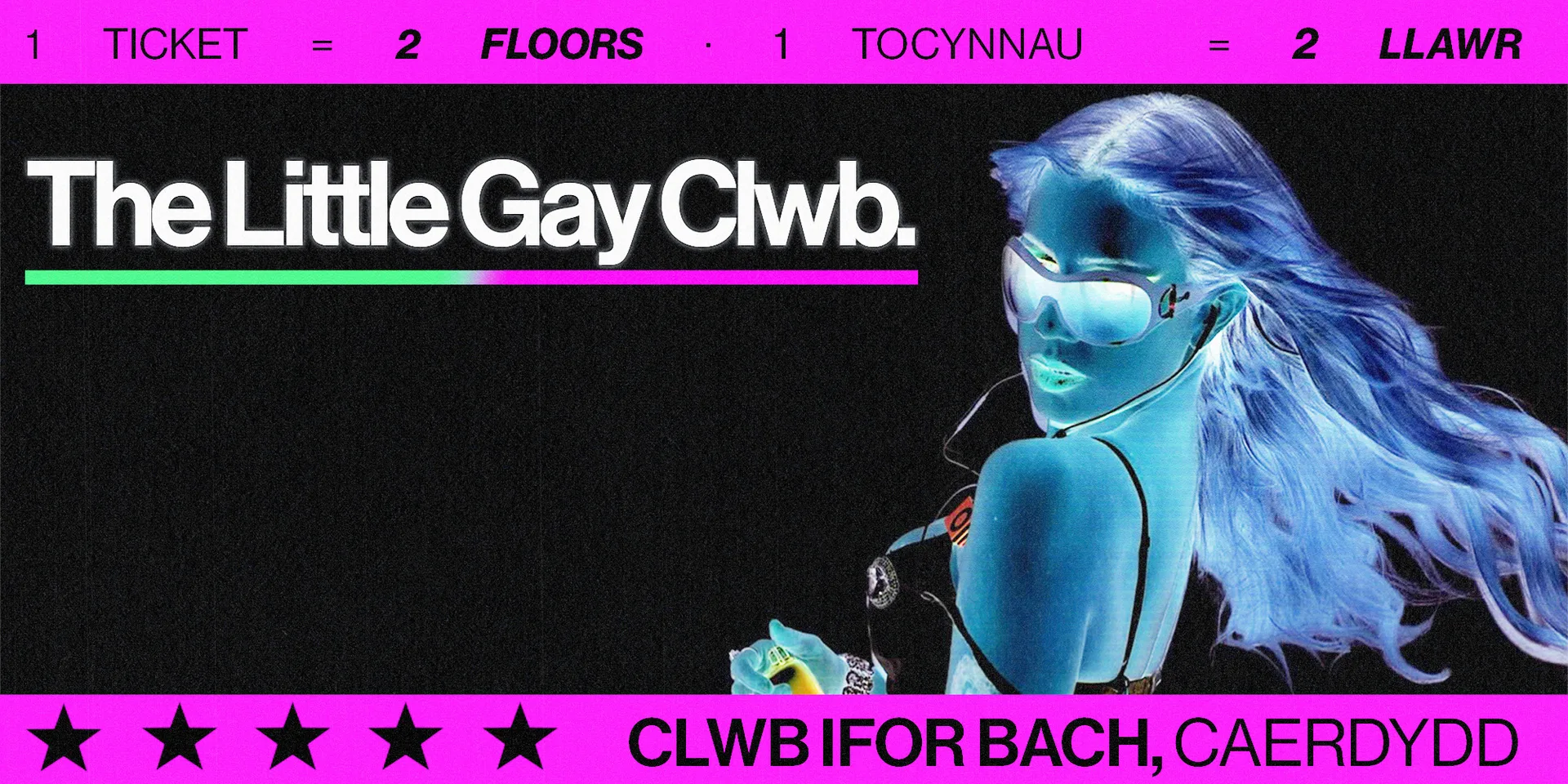 THE LITTLE GAY CLWB at Clwb Ifor Bach