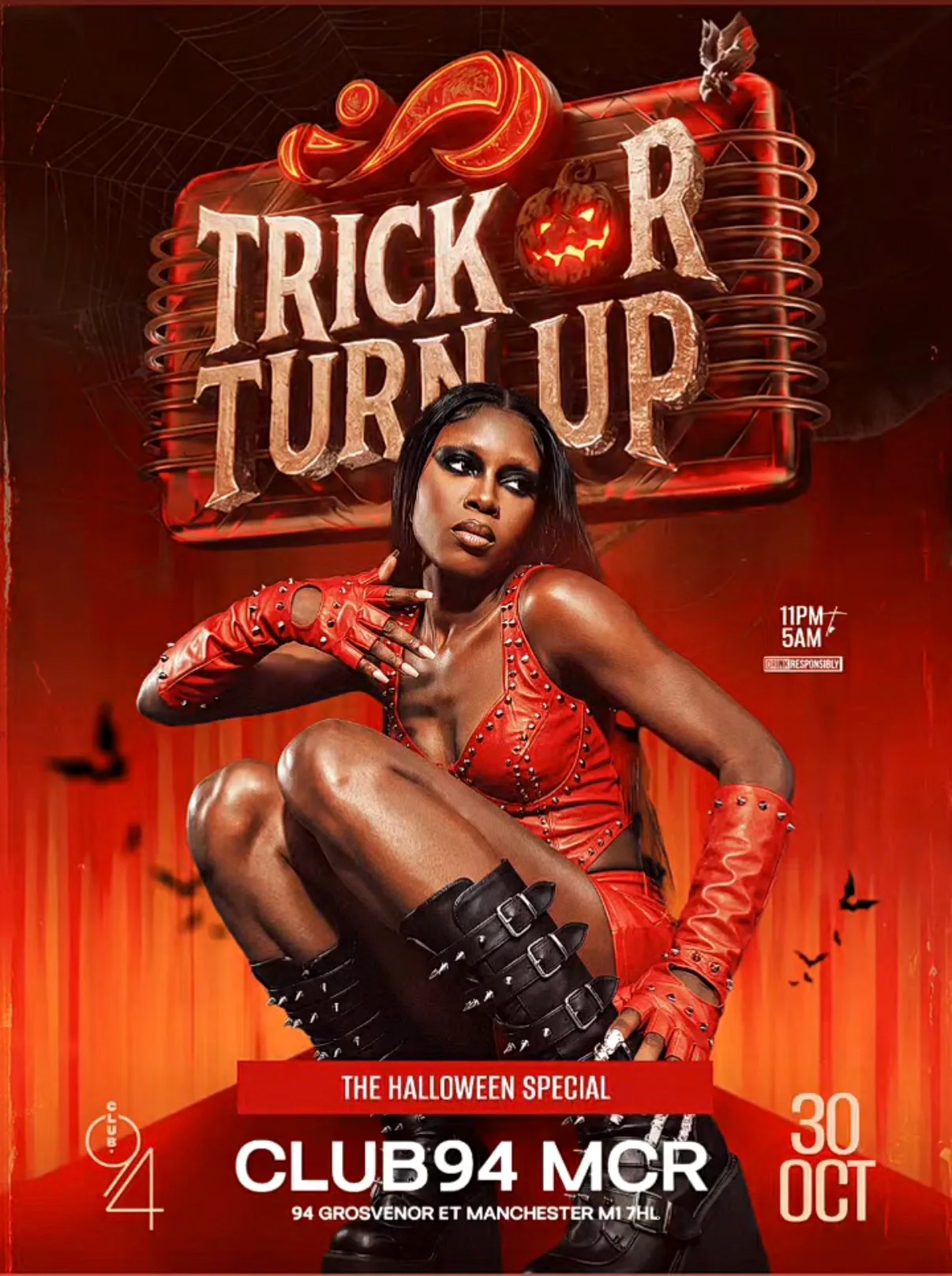 TRICK OR TURN UP at CLUB94 MANCHESTER