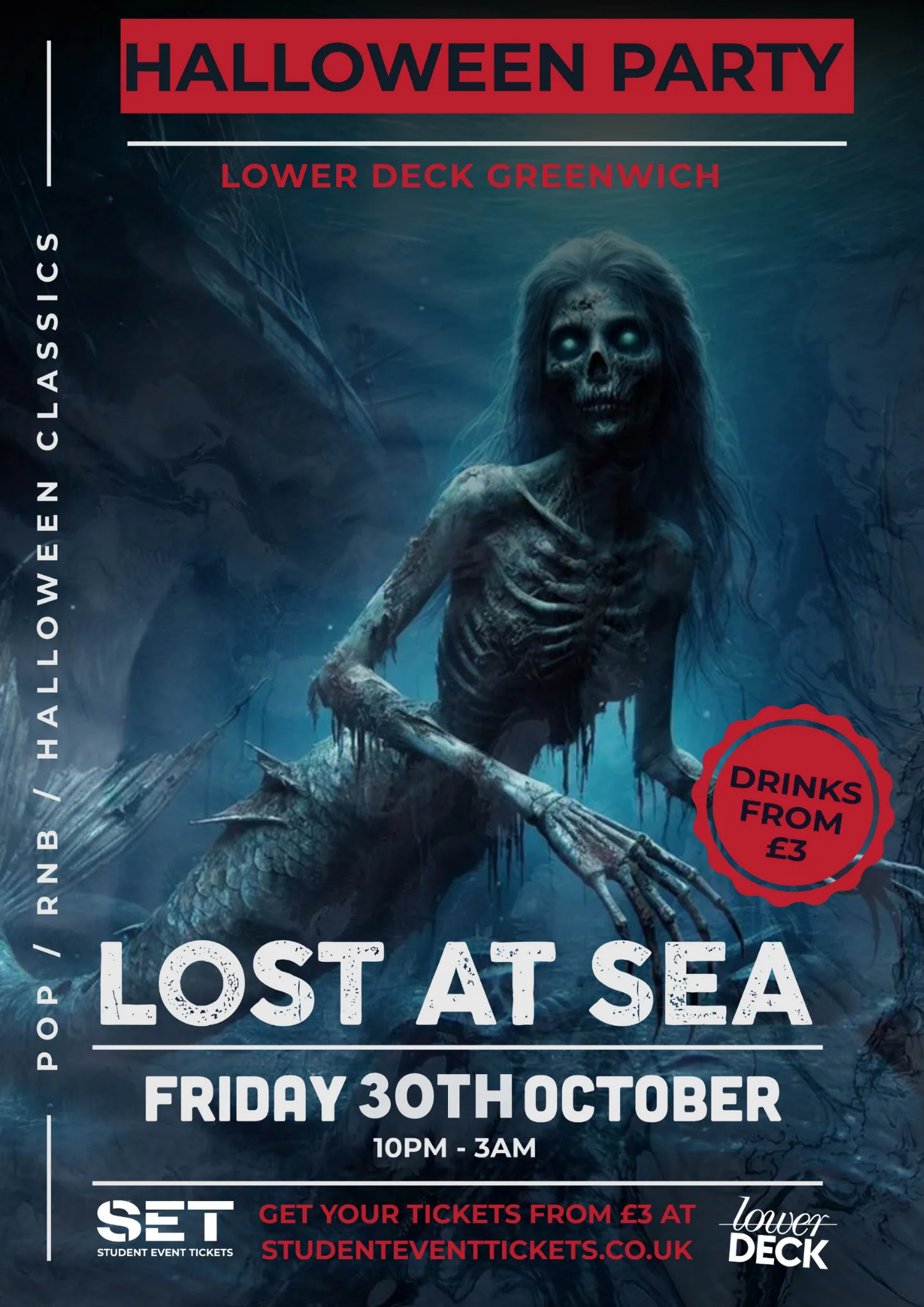 Greenwich University Halloween Party Friday 30th October
