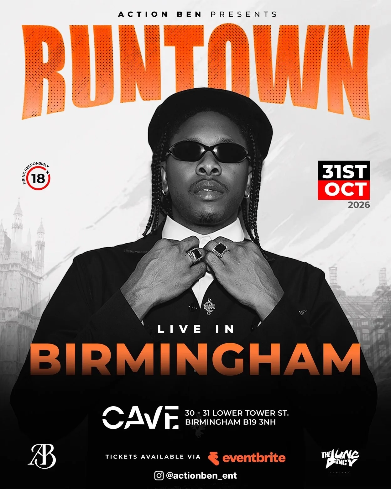 RUNTOWN LIVE IN BIRMINGHAM (HALOWEEN EDITION)