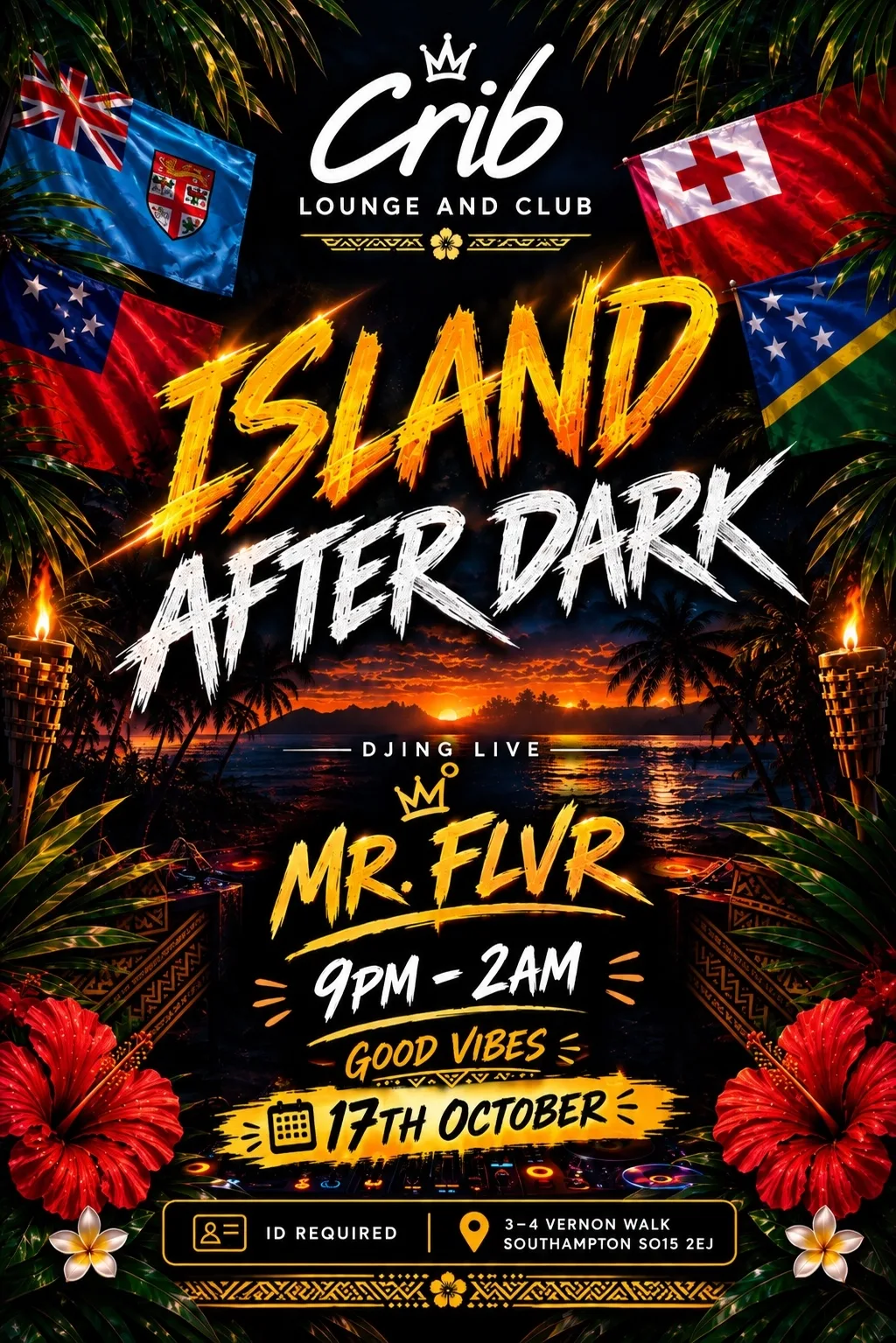 Island After Dark at CRIB | COCKTAILS | SHUFFLEBOARD |