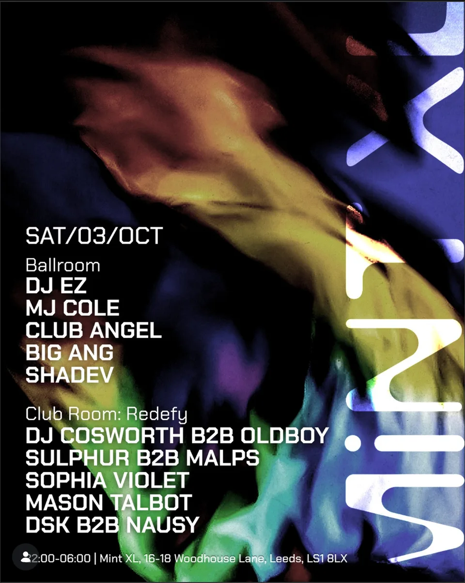 Mint XL Presents DJ EZ, MJ COLE, BIG ANG + MORE at Mint XL
