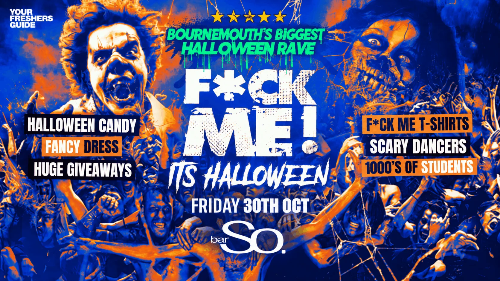 F*CK ME It's Halloween | Bournemouth Freshers 2026 - Tickets Selling Fast ⚡
