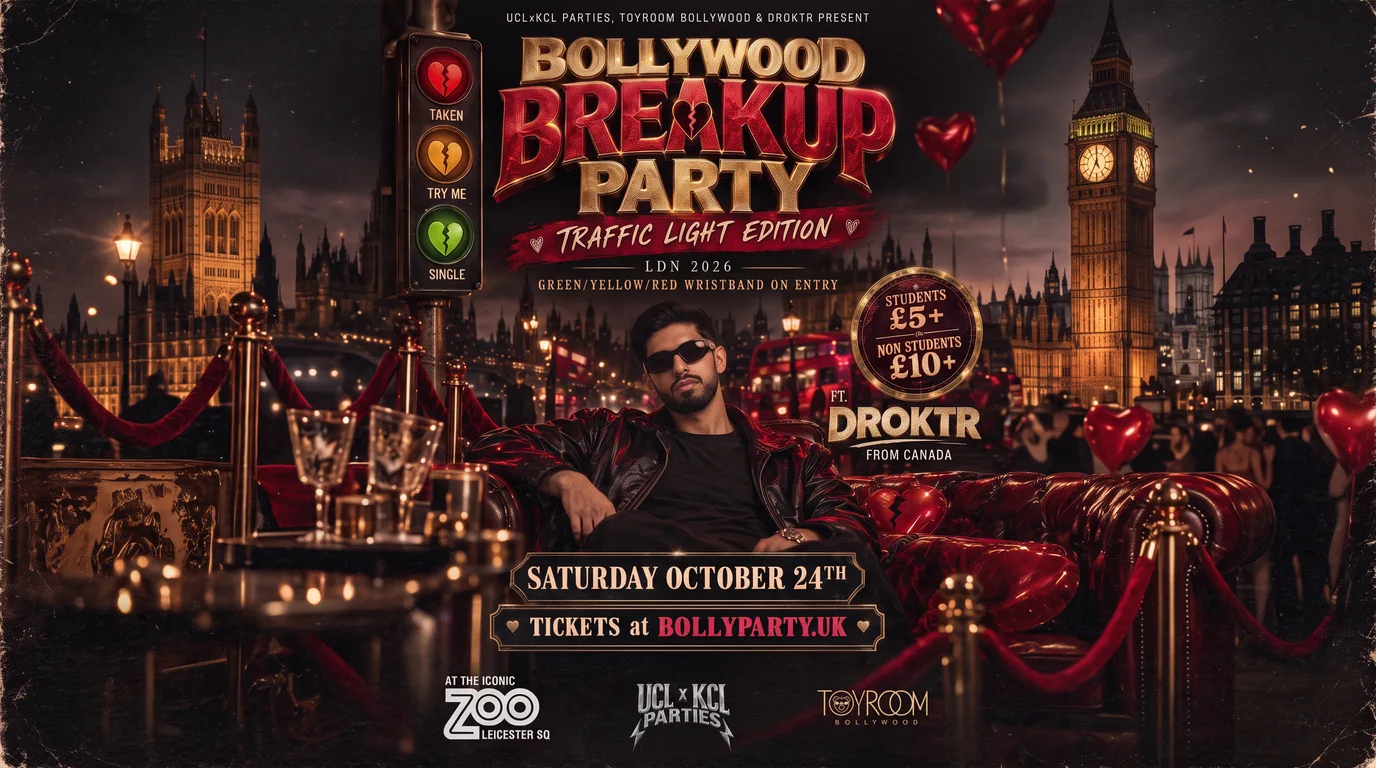 BOLLYWOOD BREAKUP PARTY : TRAFFIC LIGHT EDITION🚦