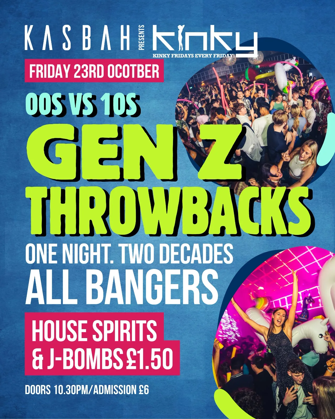 00s vs 10s @ KASBAH | Coventry Freshers 2026 at Kasbah Nightclub