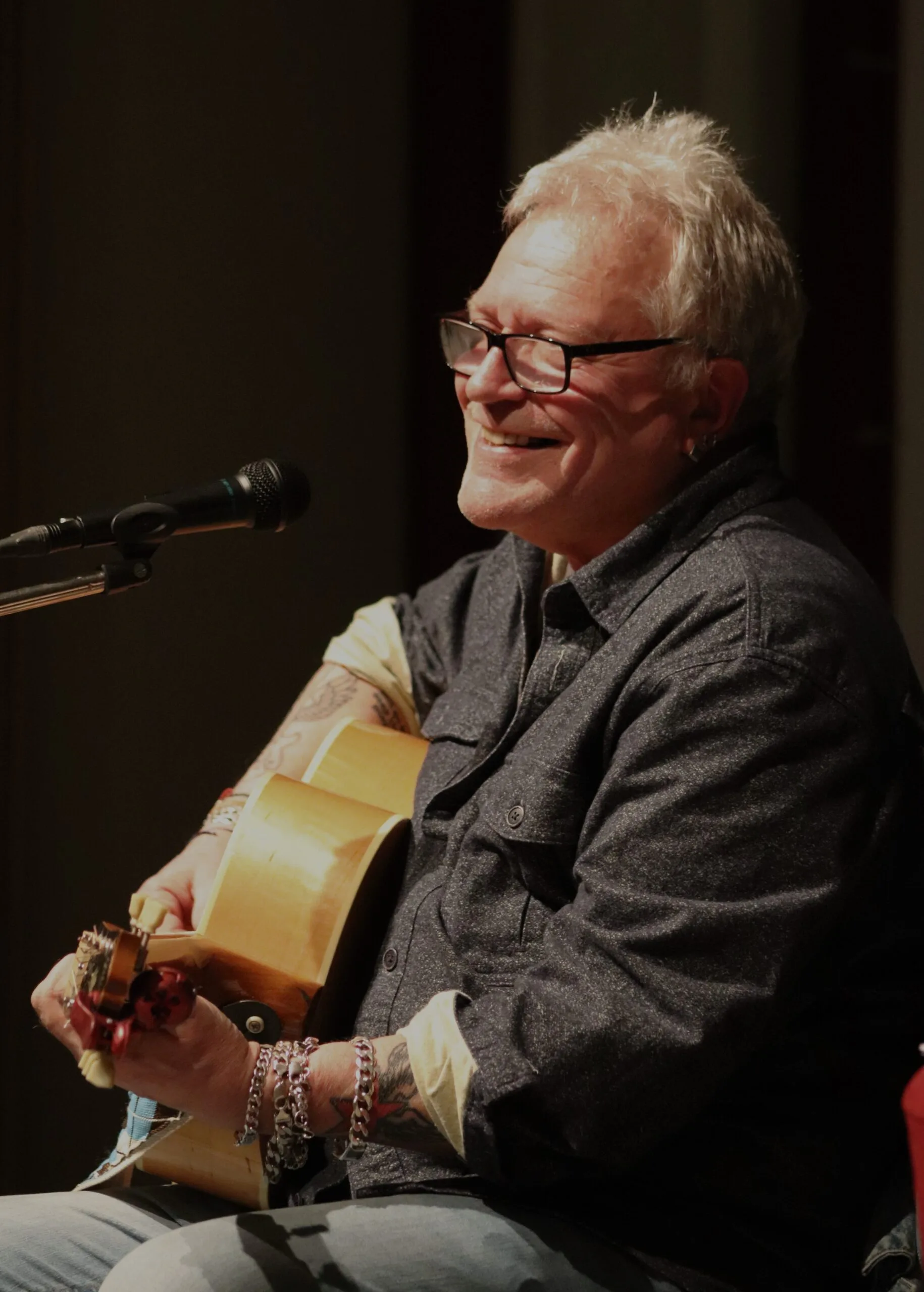 ROBB JOHNSON / MISERABLE LES at Toft House, Middlesbrough Little Theatre Club