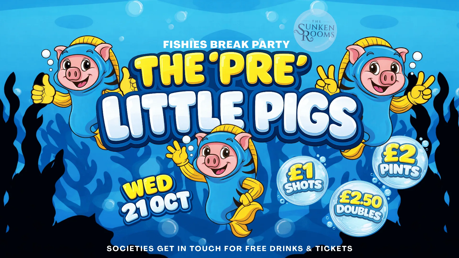 The ‘Pre’ Little Pigs at The Brass Pig