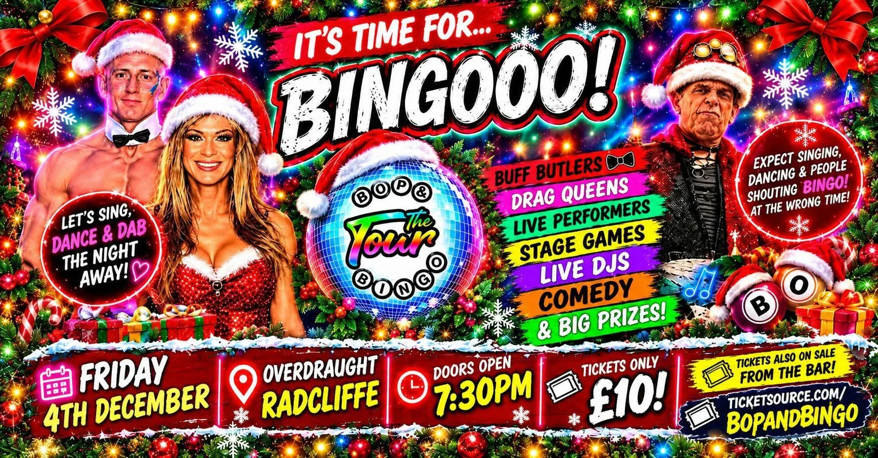 Bop & Bingo - Radcliffe