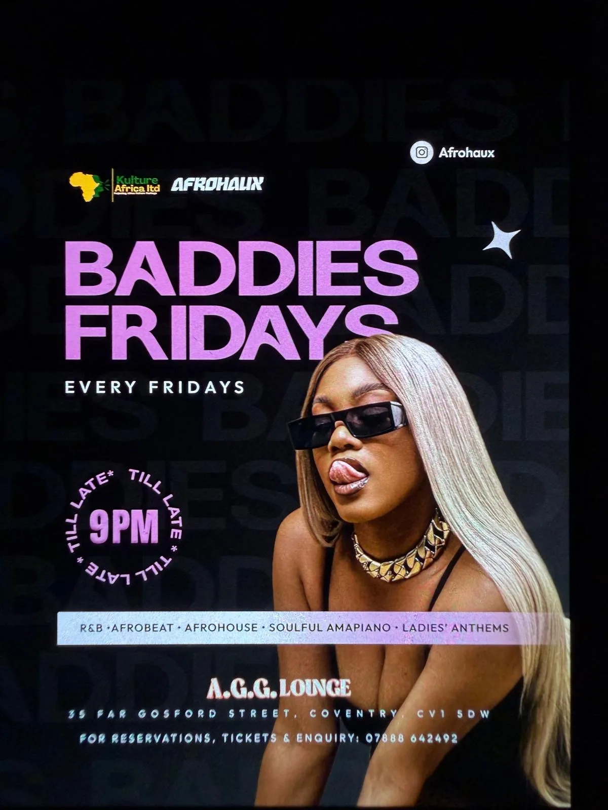 BADDIES FRIDAY at AGG LOUNGE 
