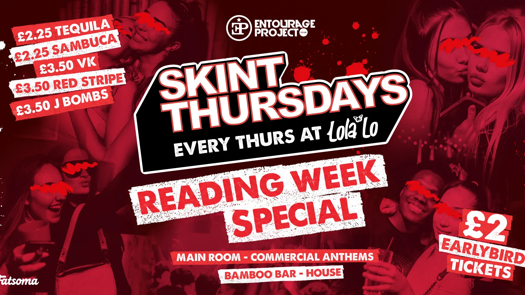 SKINT THURSDAYS - READING WEEK SPECIAL👀❤️
