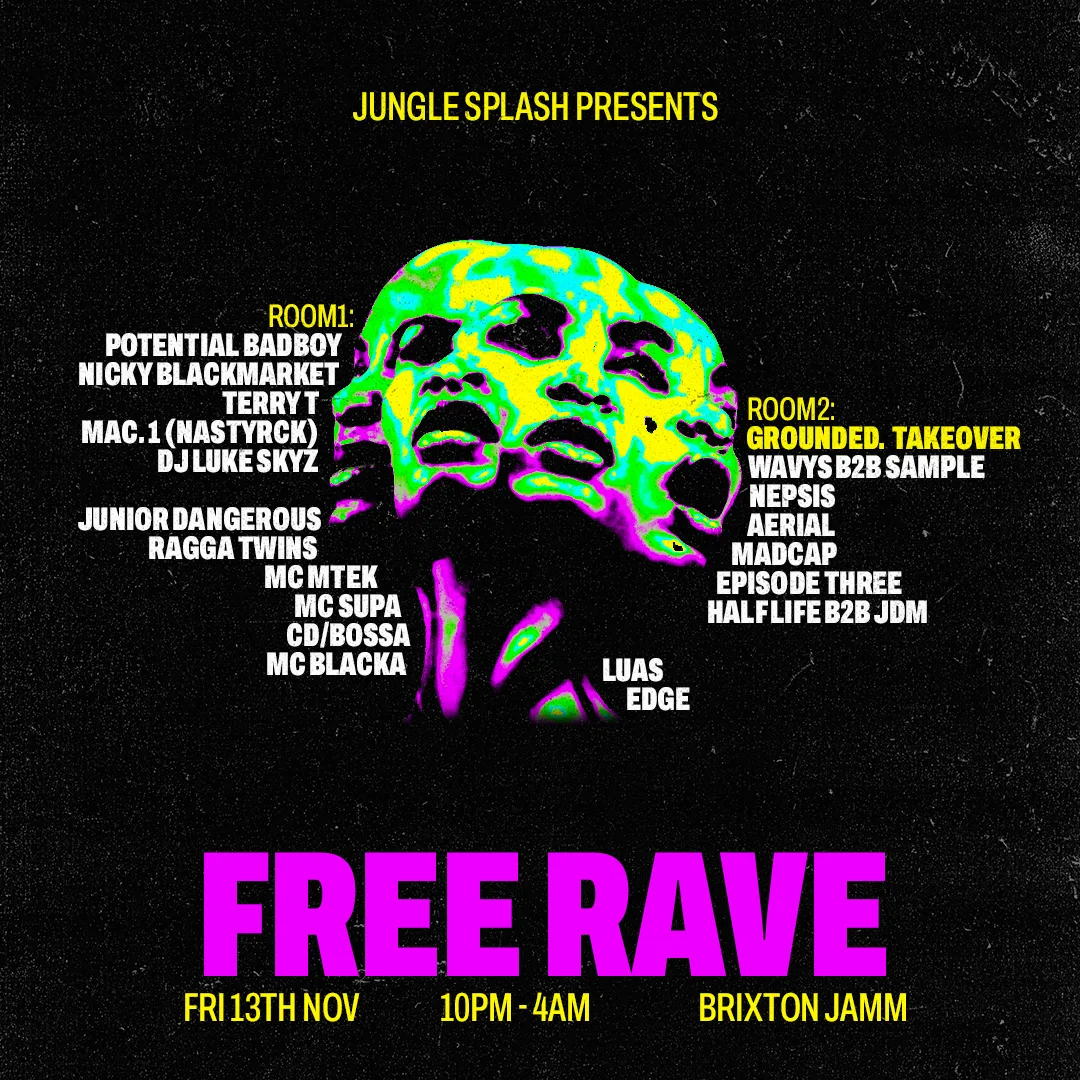 Jungle Splash at Brixton Jamm