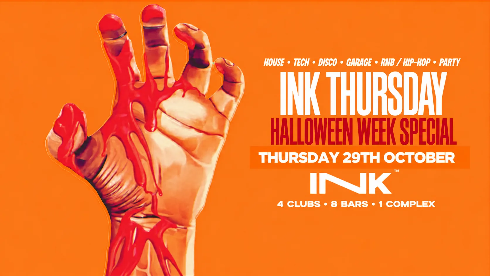 Ink Thursdays - Halloween Week Special 🎃 [SIGN UP FOR TICKETS] at INK