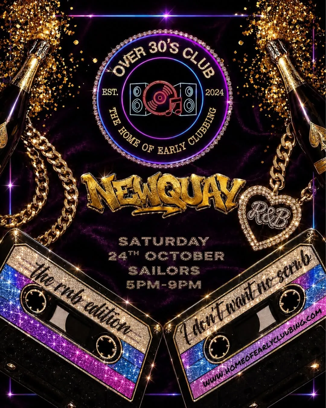 Over 30s Club Newquay - R&B Edition at Sailors Newquay