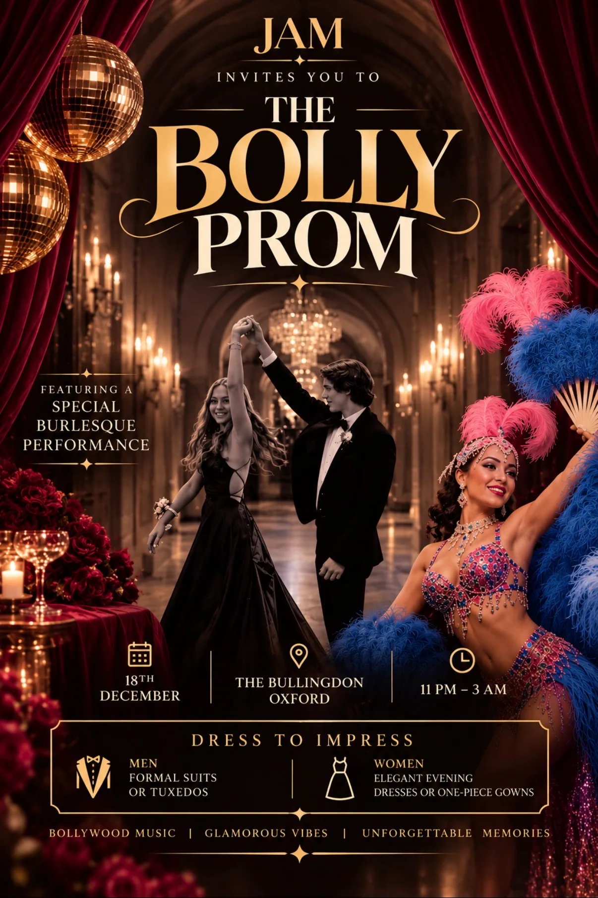 THE BOLLY PROM at The Bullingdon