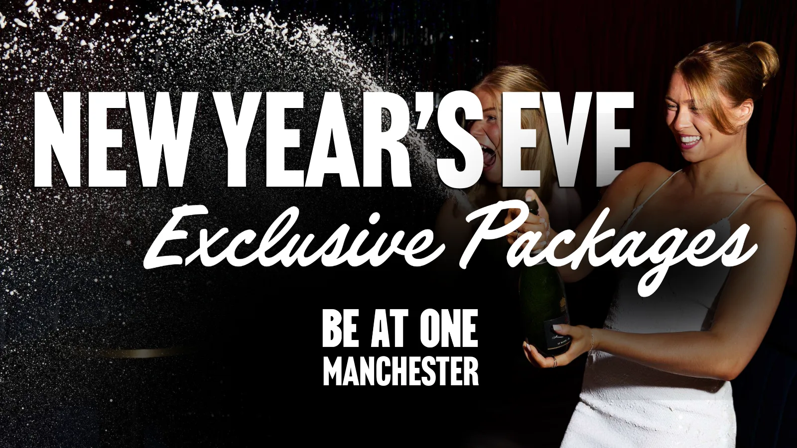 NEW YEARS EVE - SUB ZERO @ BE AT ONE MANCHESTER