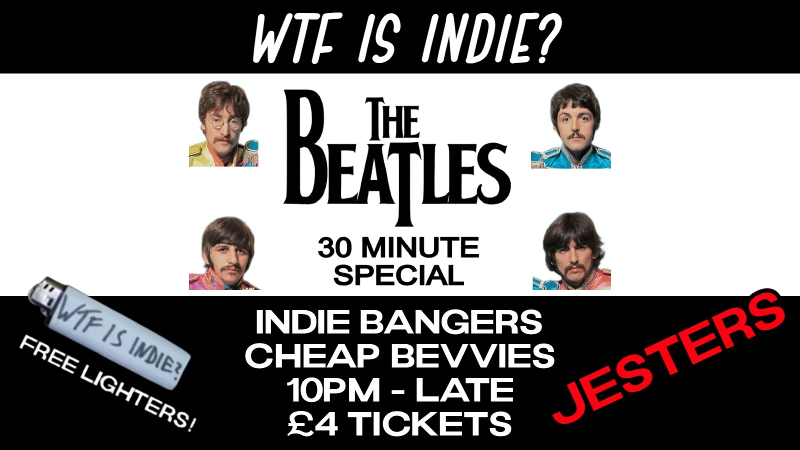 WTF IS INDIE? THE BEATLES SPECIAL! 👨👨👨👨