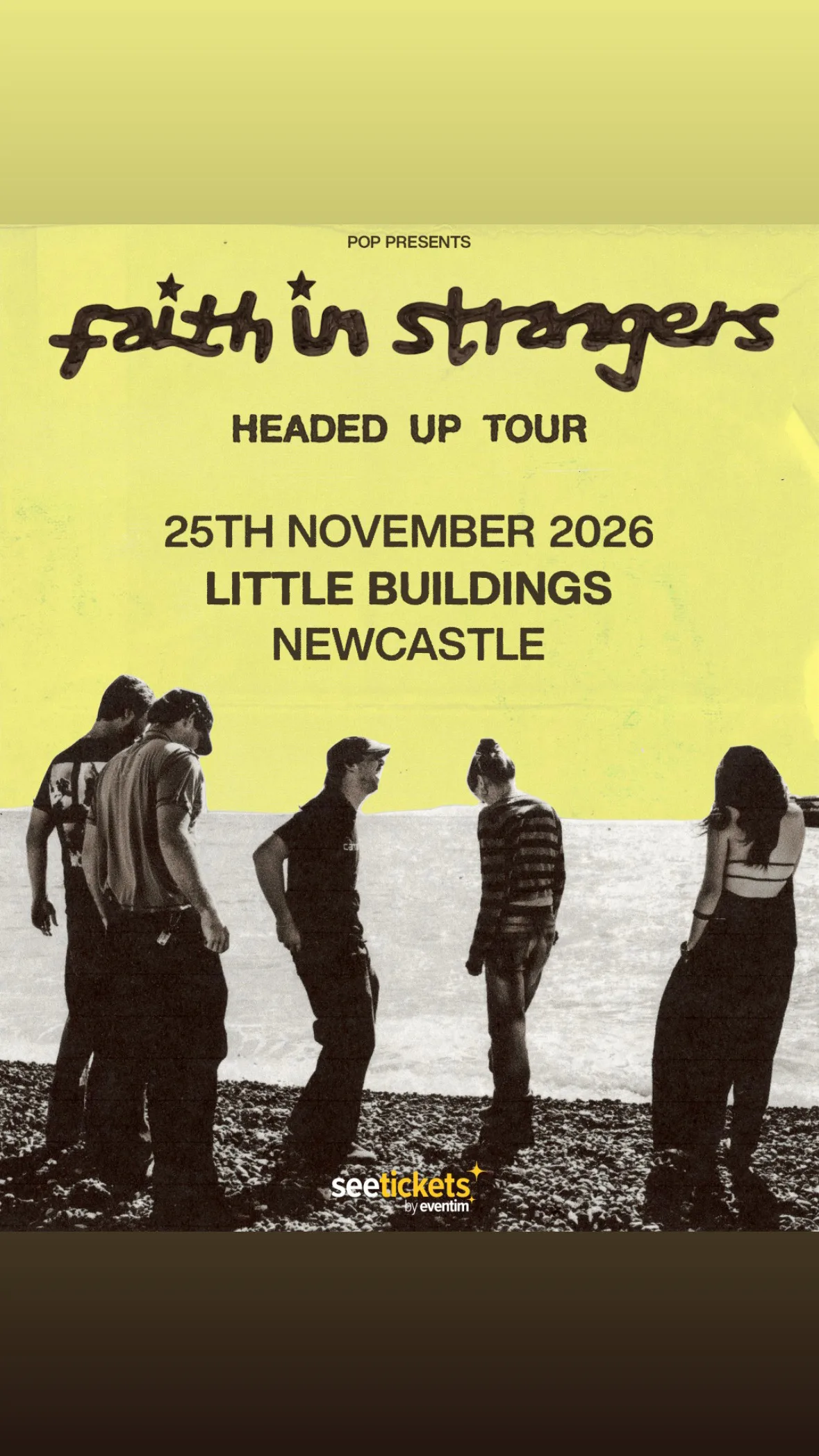 Faith in Strangers plus support TBA
