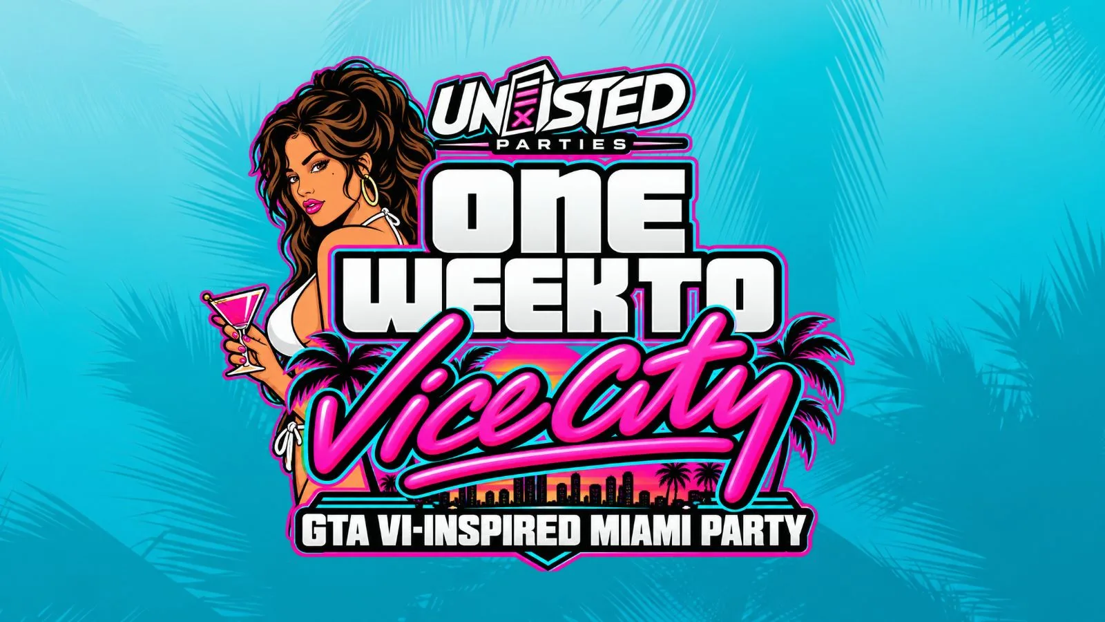 VICE CITY 🌴 | DERRY'S GTA 6 INSPIRED MIAMI PARTY | 500 CAPACITY