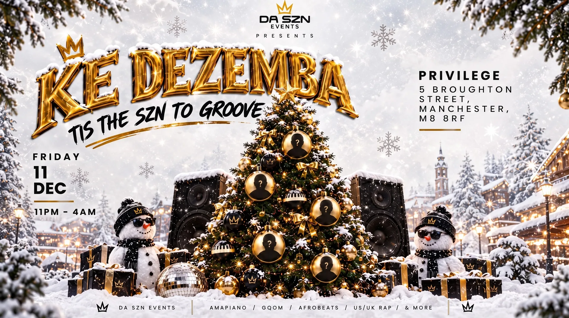 KE DEZEMBA: TIS DA SZN TO GROOVE at Privilege Bar & Night Club