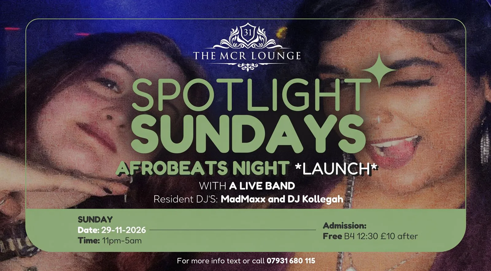 Spotlight Sundays (Afrobeat Night Launch)