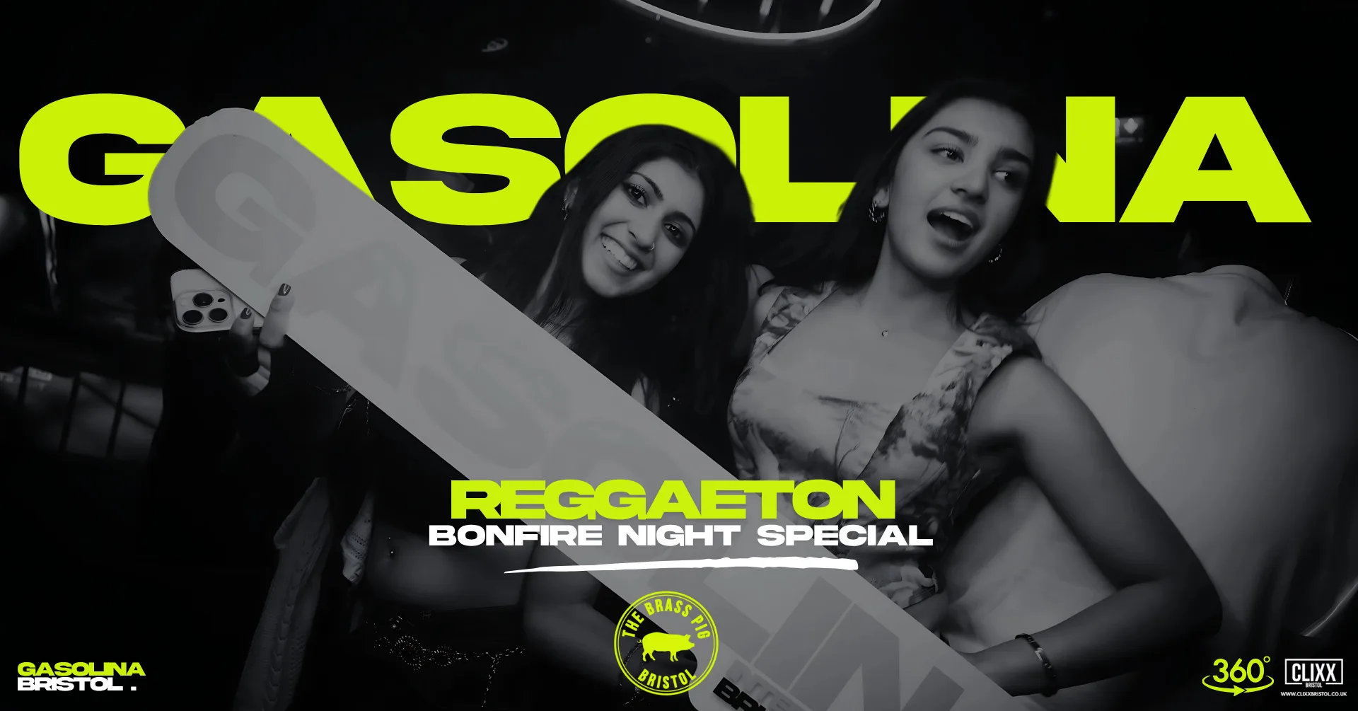 Gasolina Bristol 🔥Bonfire Night Special x Reggaeton w/ DJ Prime at The Brass Pig